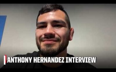 Anthony Hernandez talks recently announced fight vs. Reinier de Ridder & his title hopes | ESPN MMA
