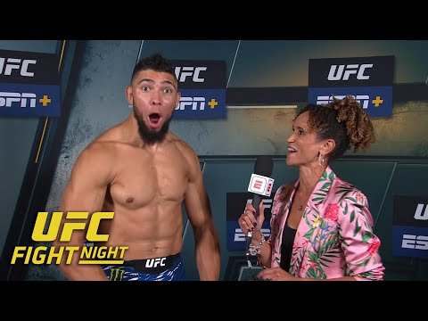 Johnny Walker was fired up when he found out he earned a bonus at #UFCShanghai | ESPN MMA