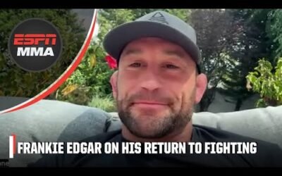 Frankie Edgar explains why he chose to end his retirement & fight in BKFC | ESPN MMA