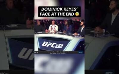 Reyes’ face 😂