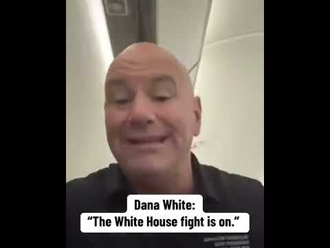 The White House card is on (via danawhite/IG)