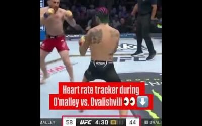 This is wild 😳 #UFC320