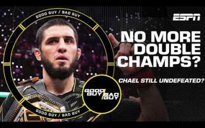 No more double champs? + Chael STILL undefeated?! [FULL SHOW] | Good Guy / Bad Guy