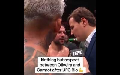 Respect 🤝 #UFCRio