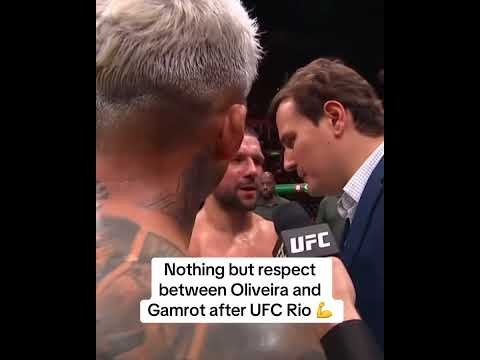 Respect 🤝 #UFCRio