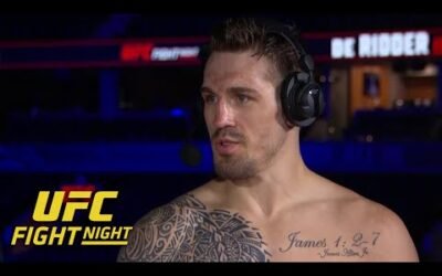 Brendan Allen is thankful for his team after beating Reinier de Ridder | UFC Post Show