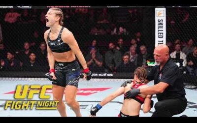 Manon Fiorot makes quick work of Jasmine Jasudavicius at #UFCVancouver | ESPN MMA