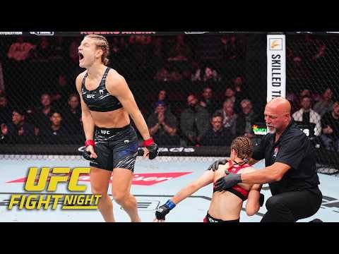 Manon Fiorot makes quick work of Jasmine Jasudavicius at #UFCVancouver | ESPN MMA
