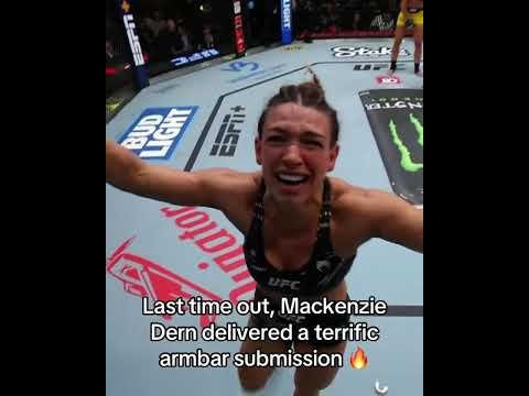 Mackenzie Dern’s last fight 😤 #UFC321