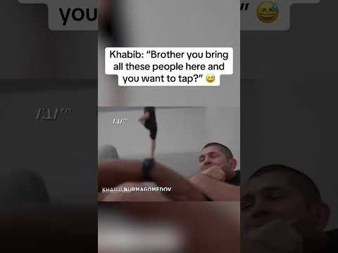 Khabib shows no mercy 😂 (via UFC) #UFC321