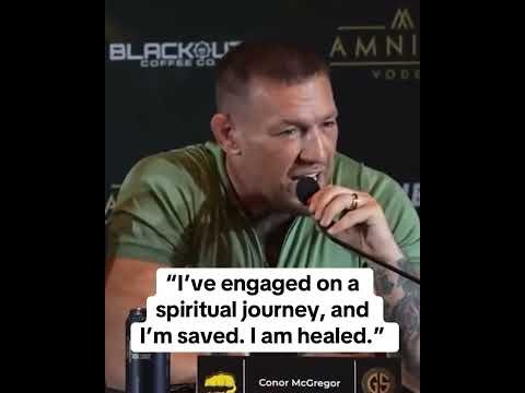 Conor McGregor discusses his spiritual journey (via bareknucklefc/TT)