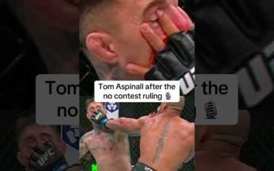 Aspinall was frustrated after his no contest vs. Gane #UFC321