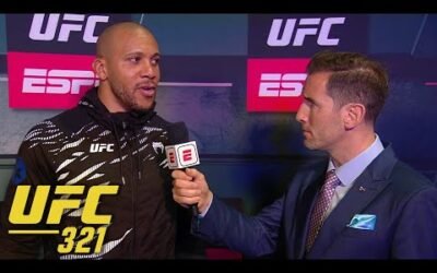 Ciryl Gane discusses his disappointment following UFC 321 no contest | ESPN MMA