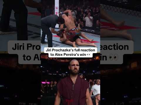 Jiri was going through it 🔥